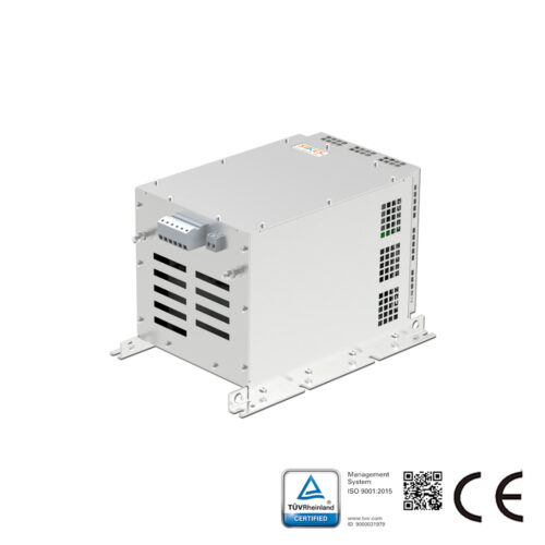 SC630F5-150-006 के साथ संगत Fans-tech EC पंखों के लिए हार्मोनिक फ़िल्टर। एक फ़िल्टर 3 पंखों तक लोड कर सकता है।